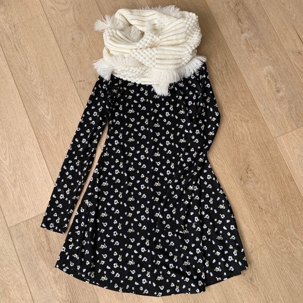 Loft Chunky Fringe Scarf